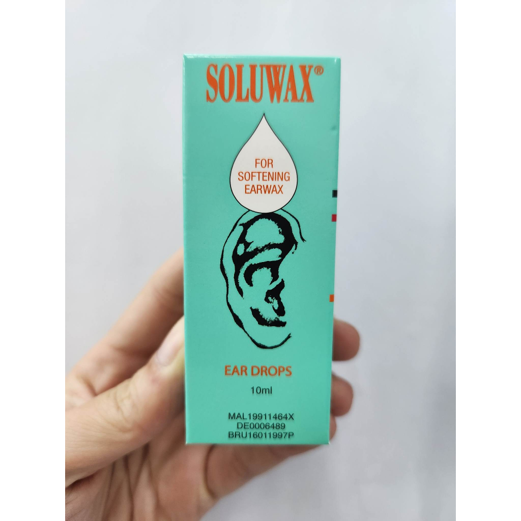 Soluwax Ear Drop for Softening Earwax 10mL Shopee Malaysia