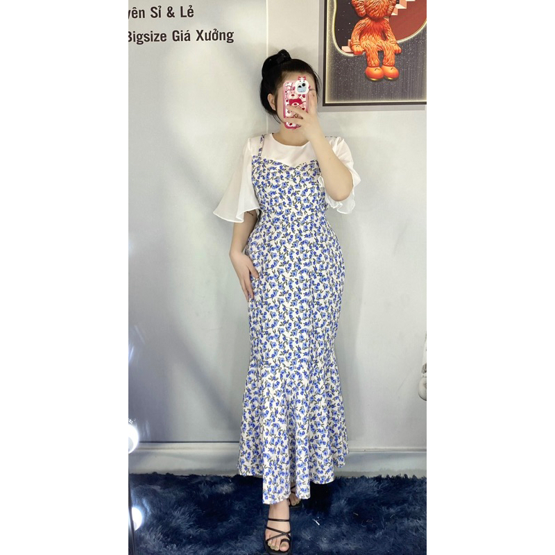 DS1021 2 IN 1 DRESS FLOWER | Shopee Malaysia