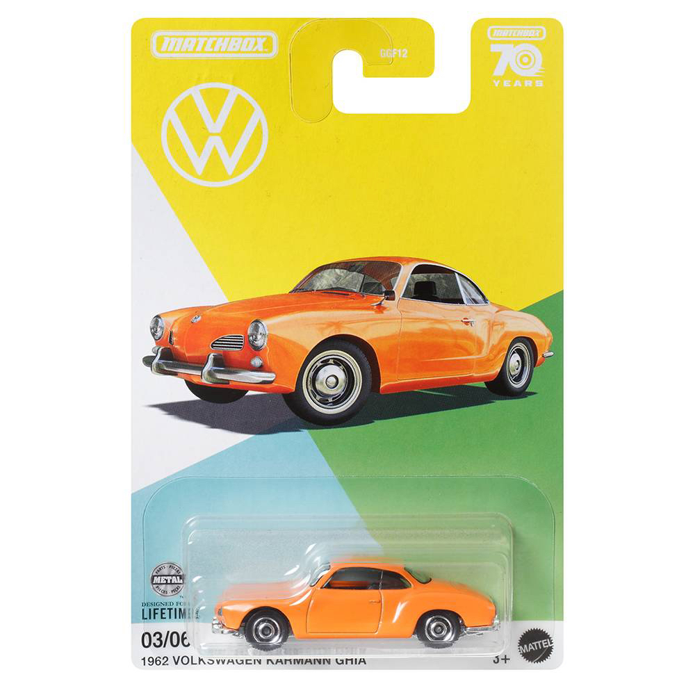 Miniatura Volkswagen Collection Edição 24 Volkswagen Kharmann Ghia Convertible 1960
