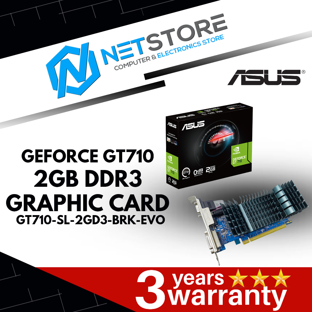 Asus gt store 710 2gb ddr3