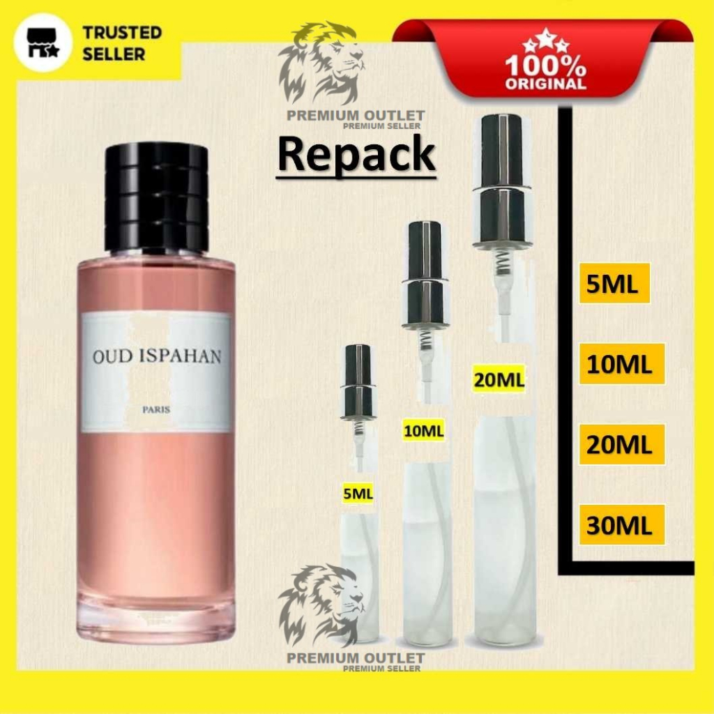 Original Decant Perfume Oud Ispahan for Unisex Women & Men Miniature