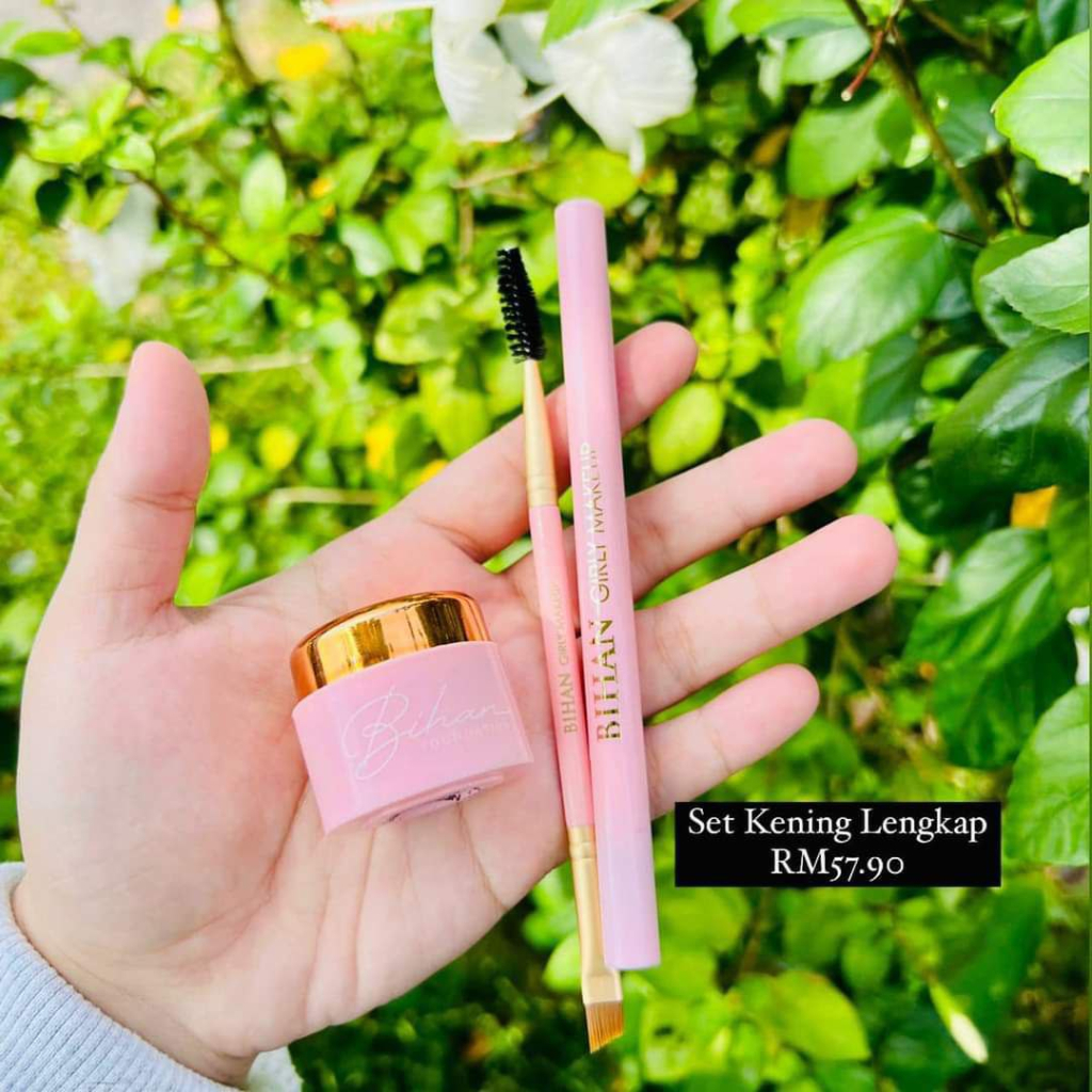 Bihan Set Kening (Eyebrow Pencil, Brush & Concealer Cream) Eyebrow
