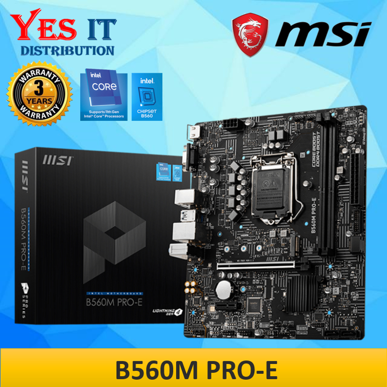 MSI B560M PRO-VDH WIFI ＆ Intel i5-10400MSI