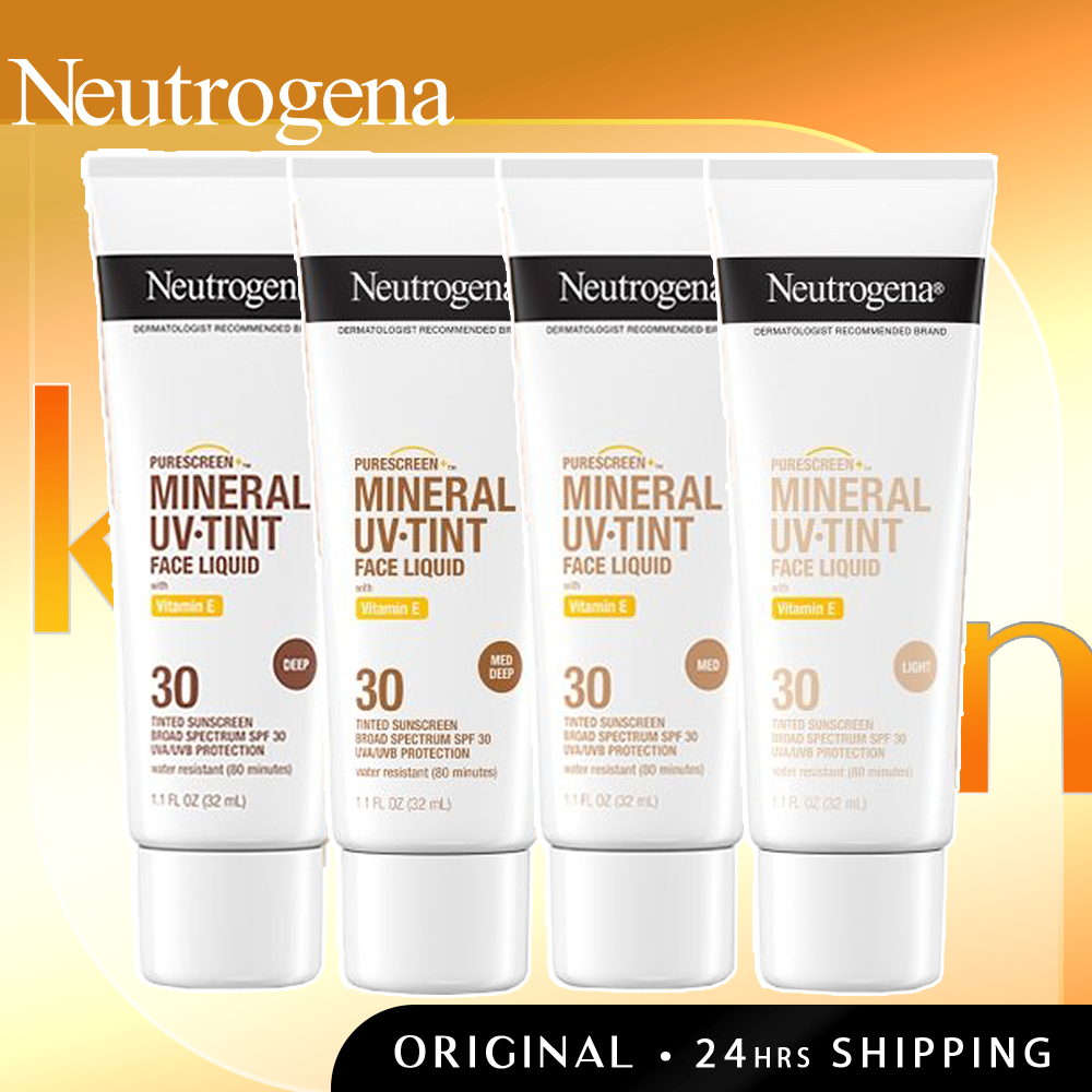 Neutrogena Purescreen+ Tinted Sunscreen for Face with SPF 30, Broad