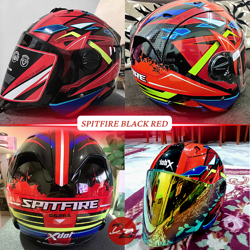 [SOLD OUT] XDOT G626A Helmet RAM4 Shell Motorcycle G626 Helmet Spitfire ...