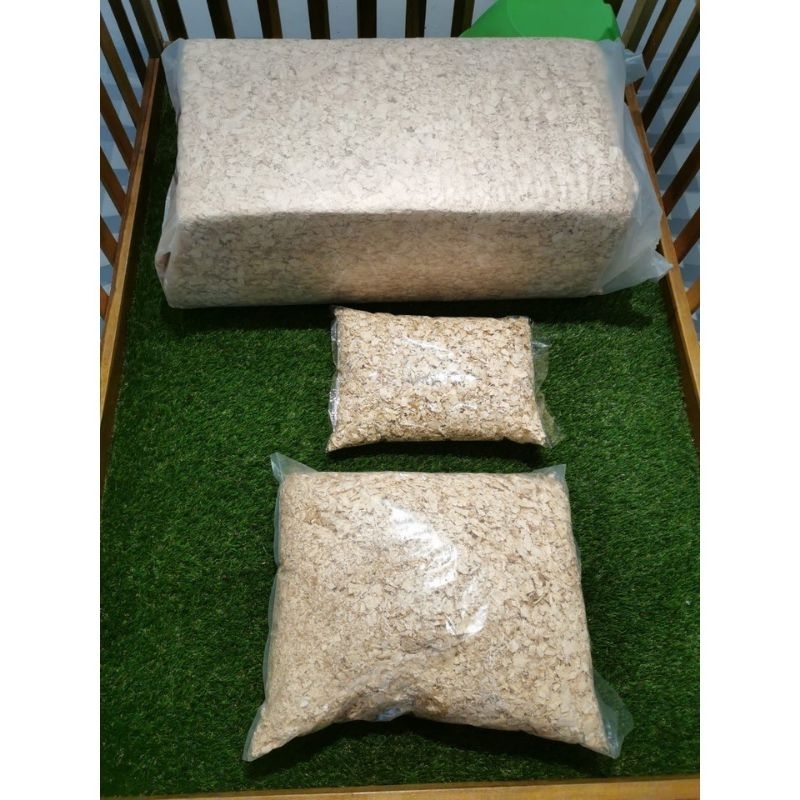 Gecko Natural Pine Wood Shaving 木宵 [Big Flakes And Dust Free] (for guinea pigs/hamster/rabbits
