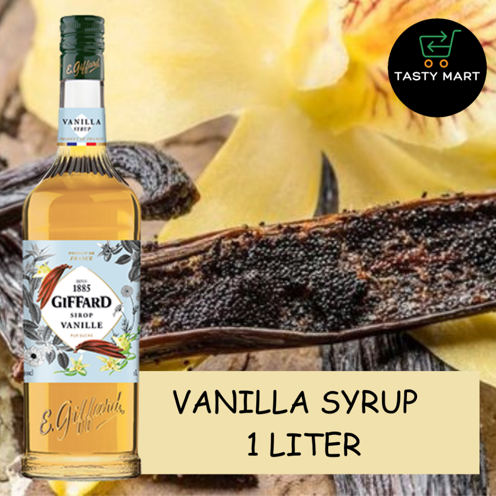 GIFFARD VANILLA SYRUP - 1L | Shopee Malaysia