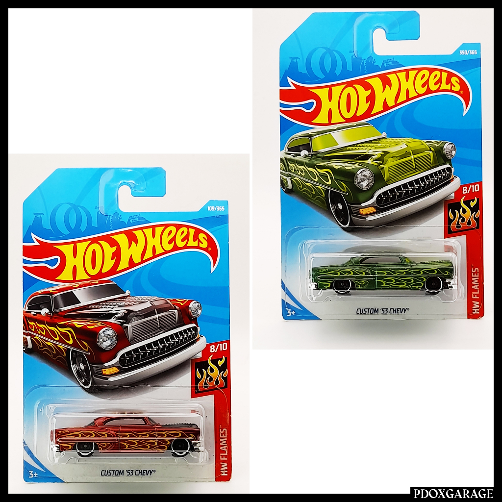 Hot Wheels Custom 53 Chevy Hw Flames Shopee Malaysia 9976