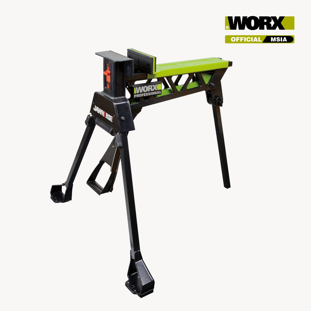 WORX WU063 Jaw Horse Portable Clamping Workstation Shopee Malaysia