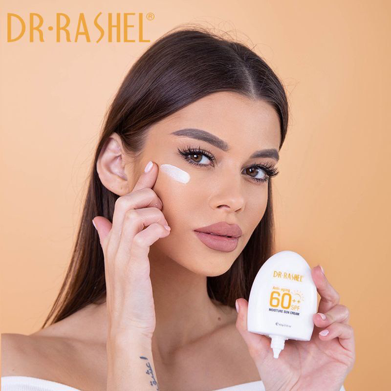 Dr Rashel Anti Aging And Moisture Sun Cream Spf60 60g Drl 1651 Shopee Malaysia 6016