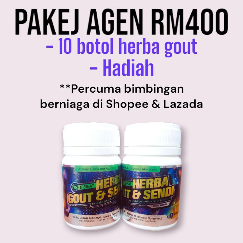 [pakej Agen] Dsihat Herba Gout Dan Sendi Asli Original Sakit Gout Sakit