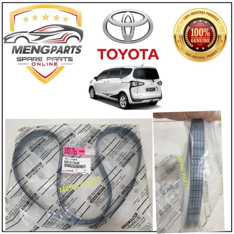 TOYOTA SIENTA NSP170 2016Y FAN BELT /ALTERNATOR BELT *6PK1178* 90916 ...