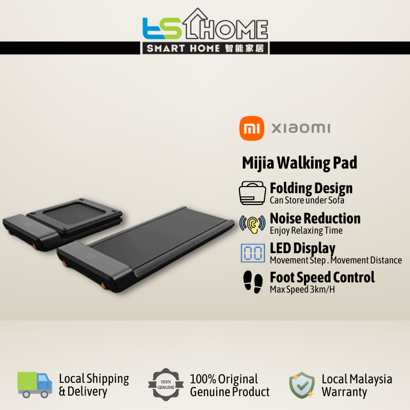 Xiaomi Mijia WalkingPad Smart Treadmill A1 Mijia APP Control 6km/h Max ...