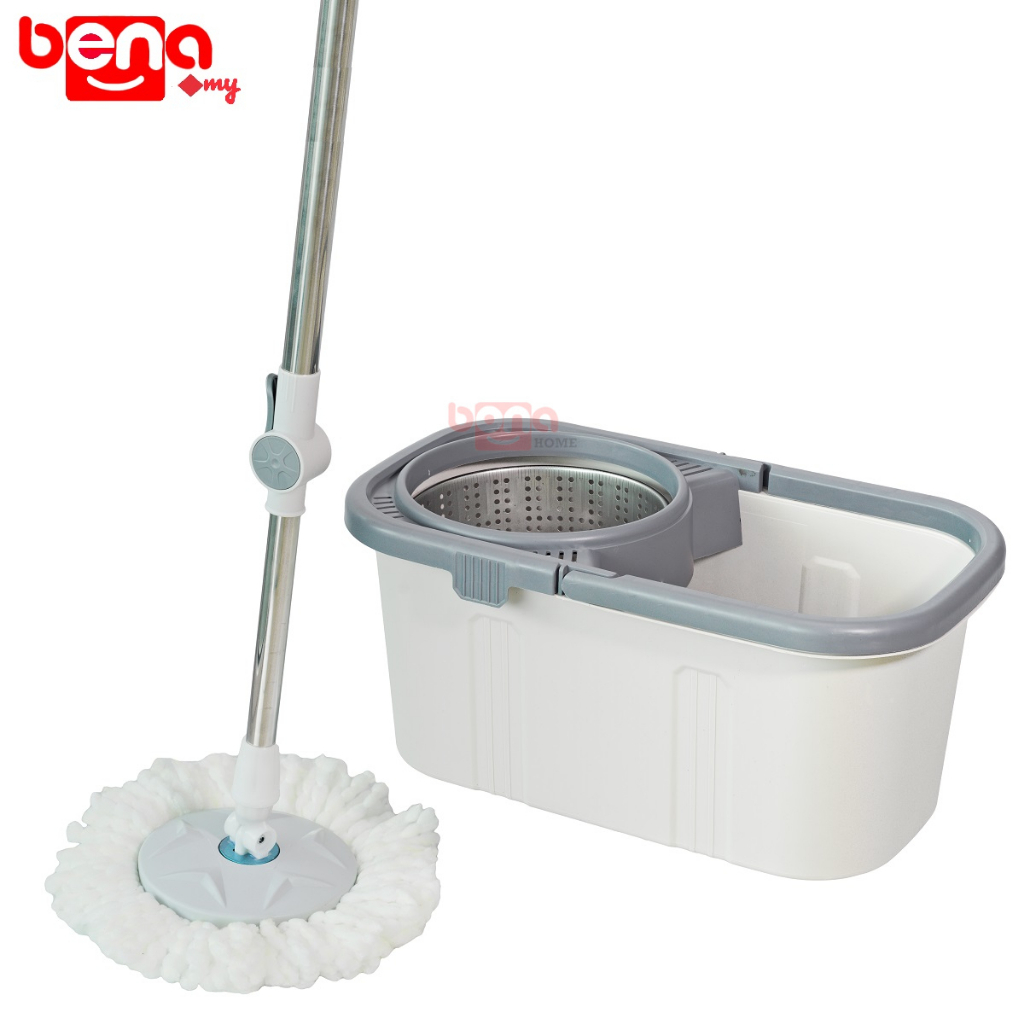 6L Pail Spin Mop Microfiber Cloth Floor Mop Magic Clean Mop Spinner 360