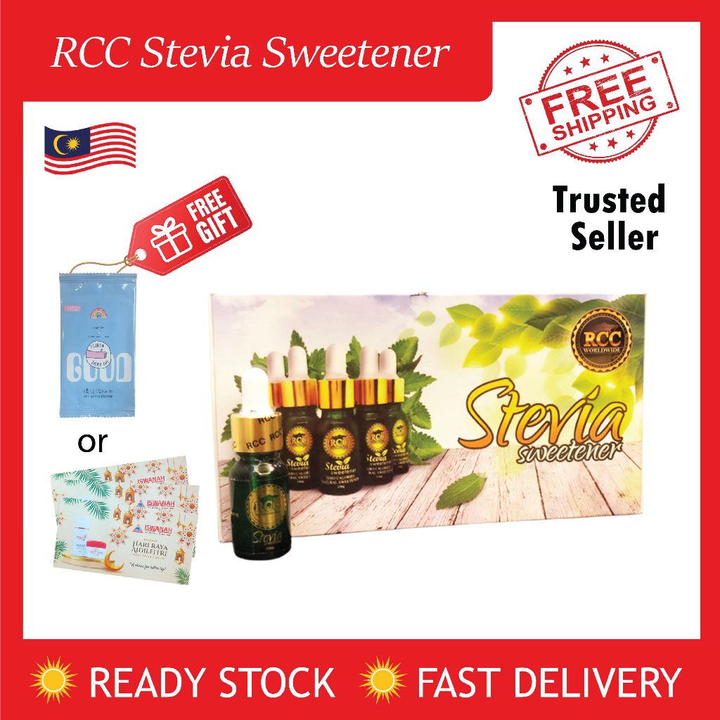 5 BOTOL RCC STEVIA SWEETENER ORIGINAL 100 (Stock Clearance EXP May 2023) Shopee Malaysia