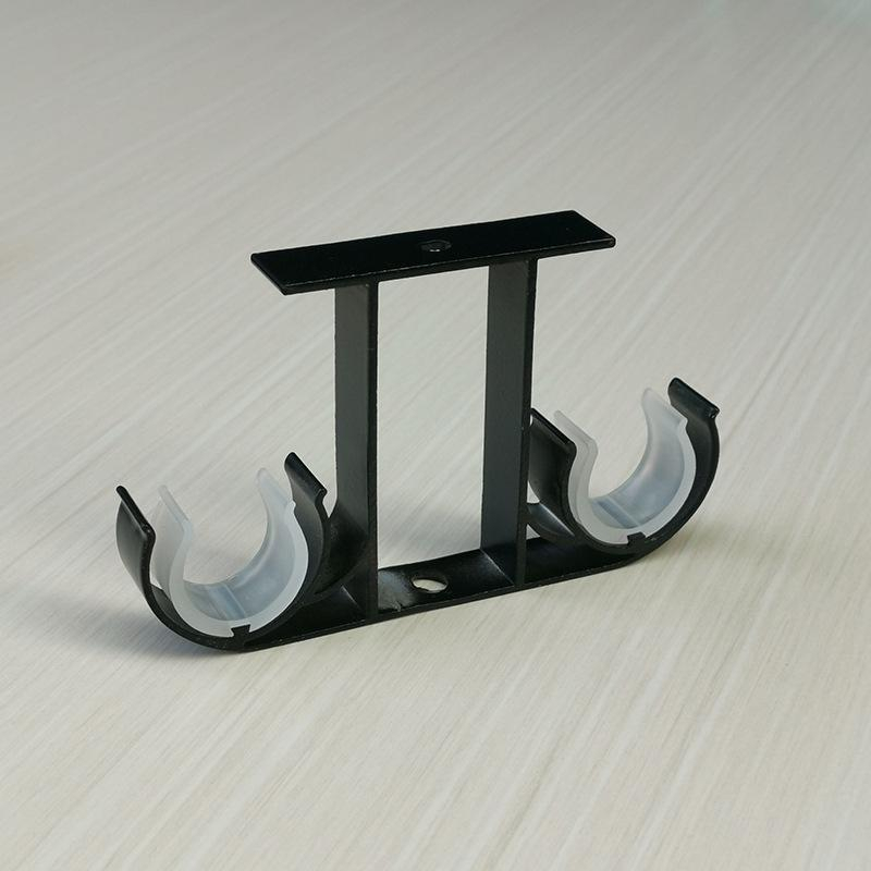 {TMH2089} DOUBLE 28mm Ceiling Bracket for Railing Rod Curtain