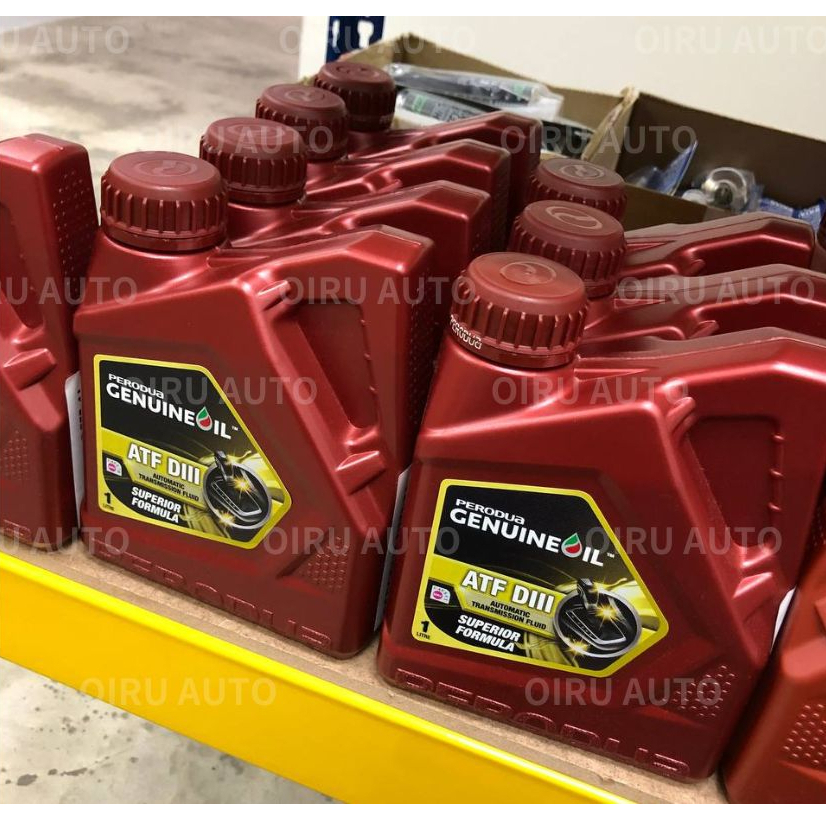Perodua ATF DIII RED NEW 1L Auto Transmission Fluid Gear Oil Minyak