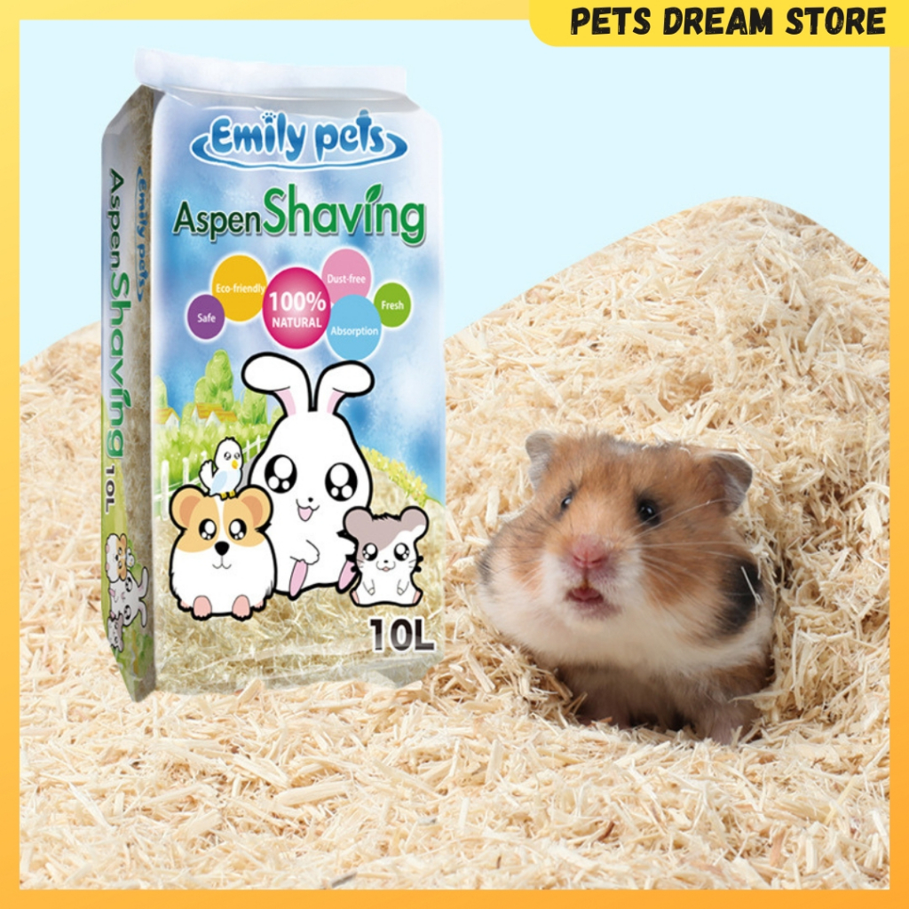 Emily Pets Aspen Wood Shaving Soft wood bedding hamster wood bedding