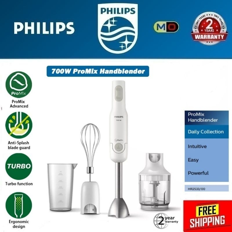 PHILIPS Daily Collection ProMix Hand Blender HR2533/00 Shopee Malaysia