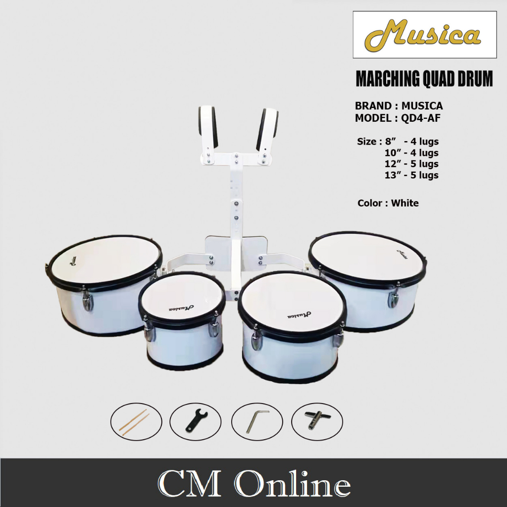 Marching Quad Drum (Musica) Shopee Malaysia
