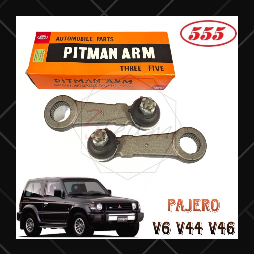 555 Japan Pitman Arm SP7720 for Mitsubishi Pajero V6 V44 V46 (RIGHT