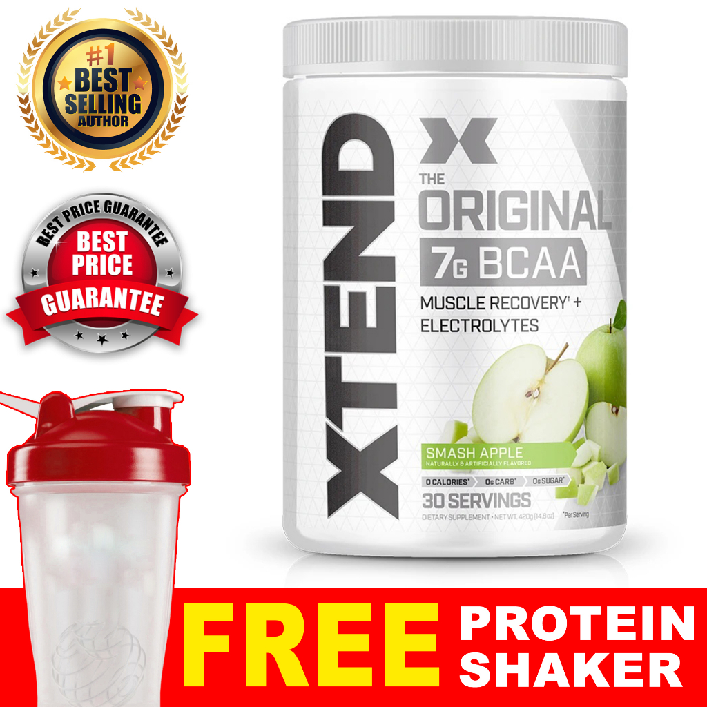 Scivation Xtend BCAAs 30/90 Servings Amino, Muscle Recovery, Energy