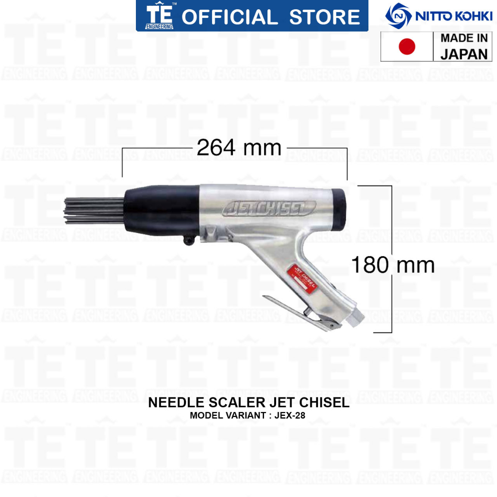 NITTO KOHKI JEX28 JET CHISEL NEEDLE SCALER ( Set Tool ) Shopee Malaysia
