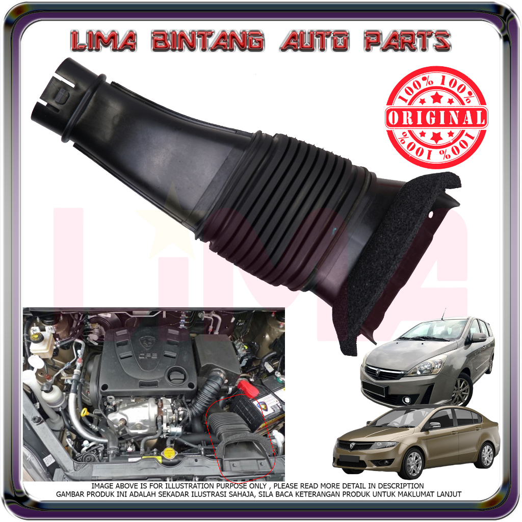Proton Exora Cfe Bold Turbo , Preve Cfe Turbo Air Hose , Air Duct Hose
