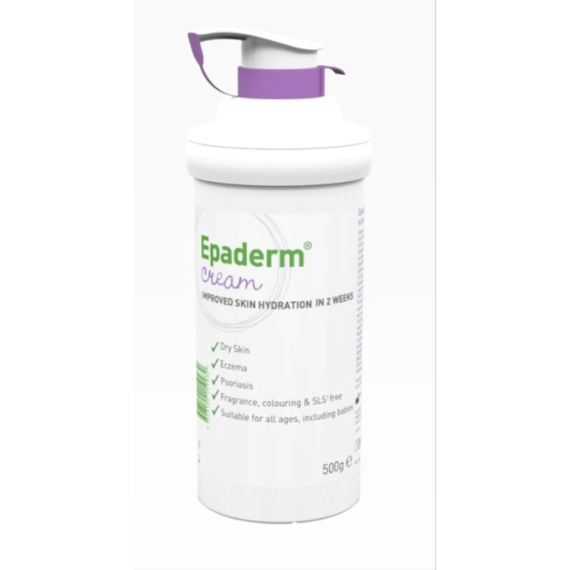 UK doctor recommended Epaderm® Cream 500g treatment of eczema ...