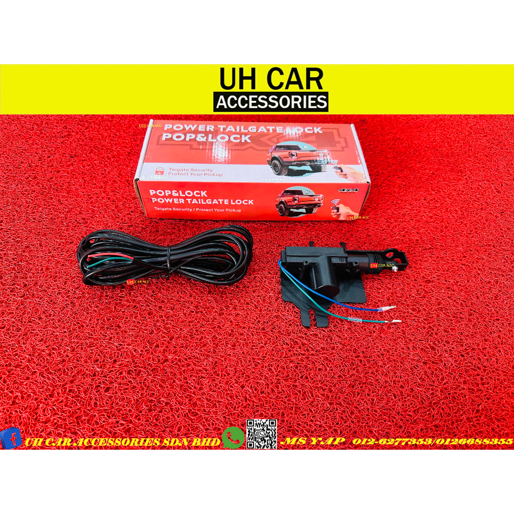 FORD RANGER T9 2022 2023 XL XLT WILDTRAK REAR TAILGATE CENTRAL LOCK