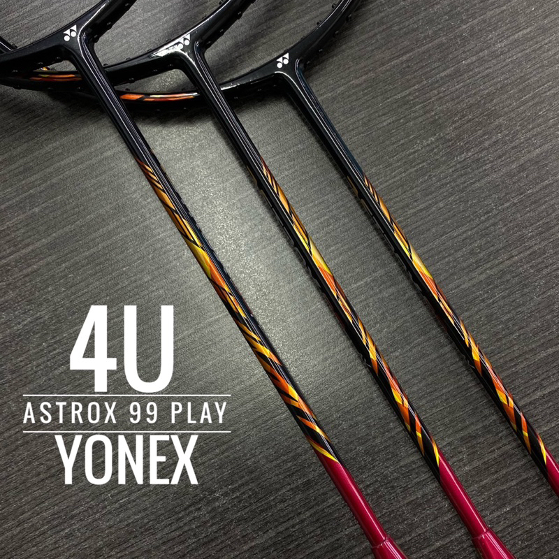 🌟 YONEX 🌟 【ASTROX 99 PLAY CHERRY SUNBURST】 100% Original Badminton ...