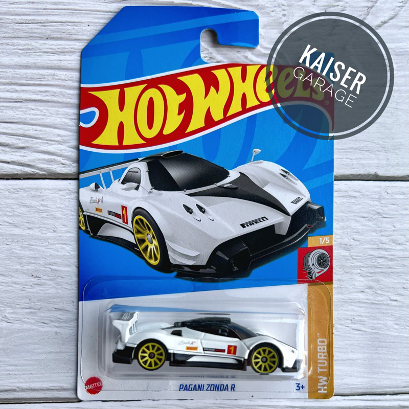 Hot Wheels : Pagani Zonda R (White) | Shopee Malaysia