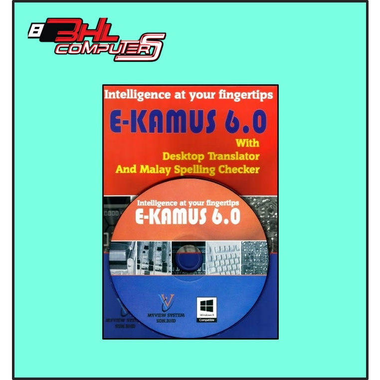 GENUINE EKAMUS 6.0 SOFTWARE WITH DESKTOP TRANSLATOR AND MALAY SPELLING