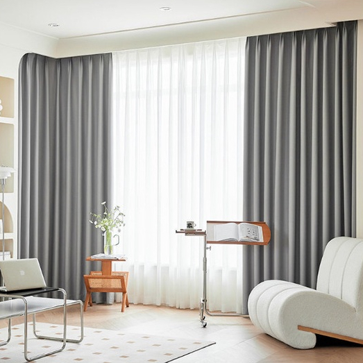 🚀Malaysia Stock🚀🎊Free Tiebelt🎊 Blackout Curtains for Bedroom Cream