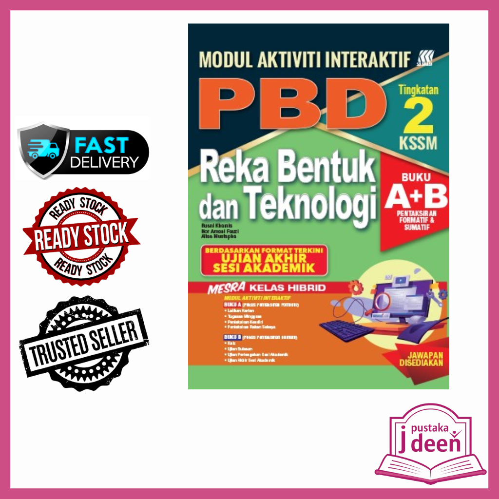 JDEEN BUKU LATIHAN REKA BENTUK DAN TEKNOLOGI TINGKATAN 2 (BUKU A+B ...