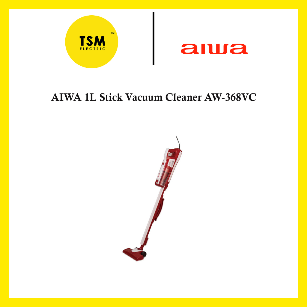 AIWA 1L Stick Vacuum Cleaner AW368VC 600W Shopee Malaysia