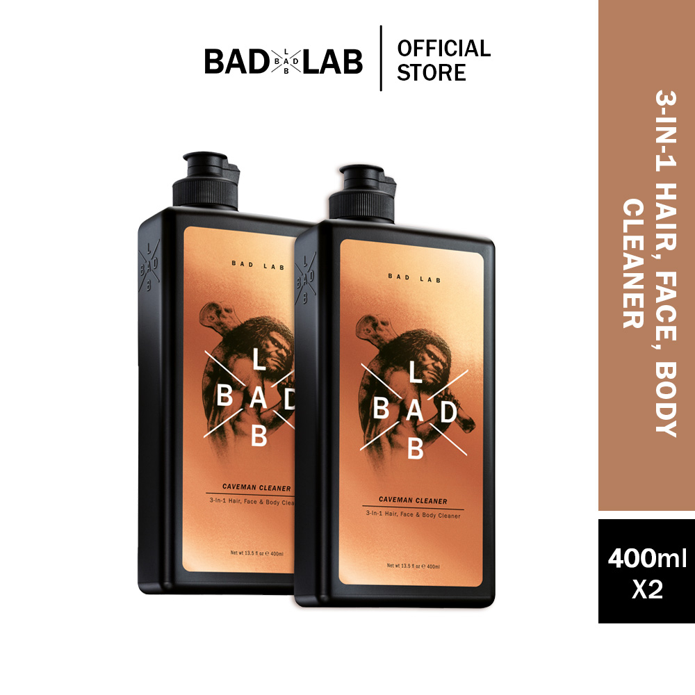 Bad Lab 3In1 Hair, Face, Body Cleaner (400ml) Shopee Malaysia