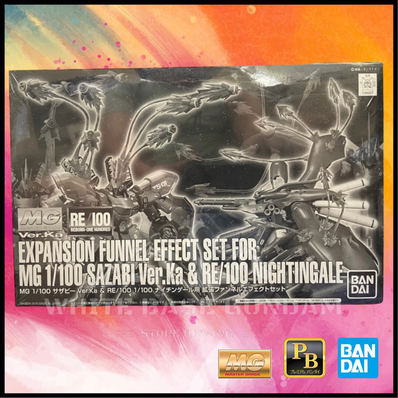 PBANDAI EXPANSION FUNNEL EFFECT SET FOR MG SAZABI Ver.Ka & RE/100