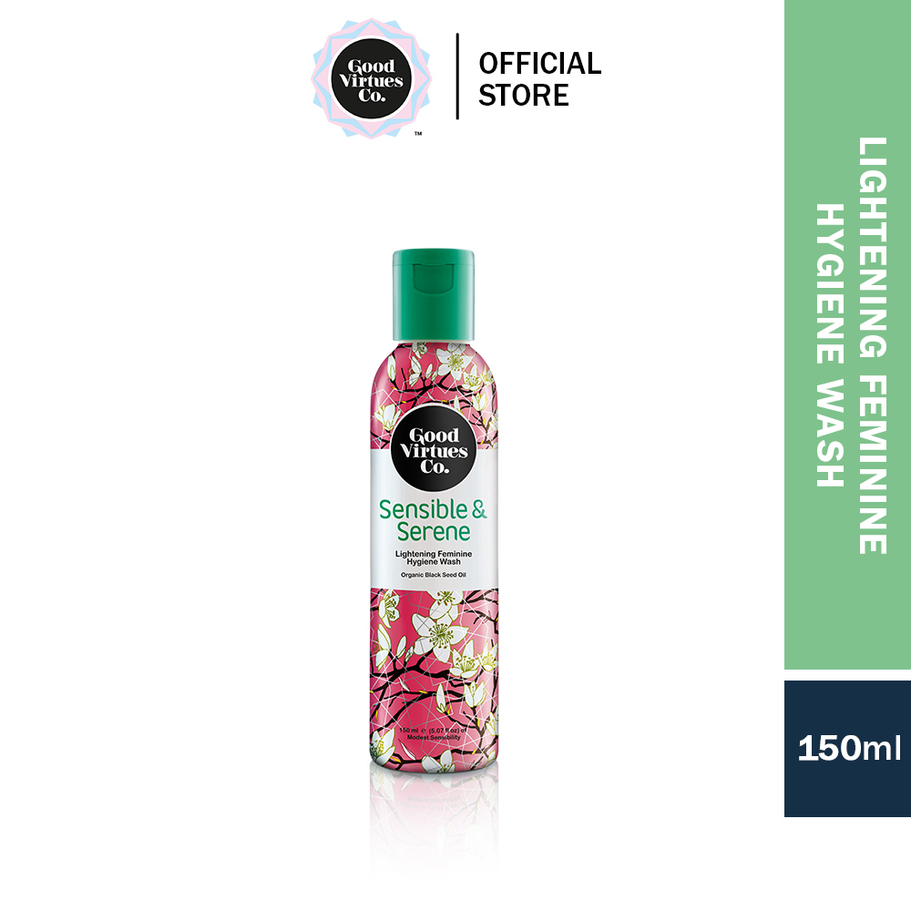 Good Virtues Co. Lightening Feminine Hygiene Wash (150ml) Shopee Malaysia