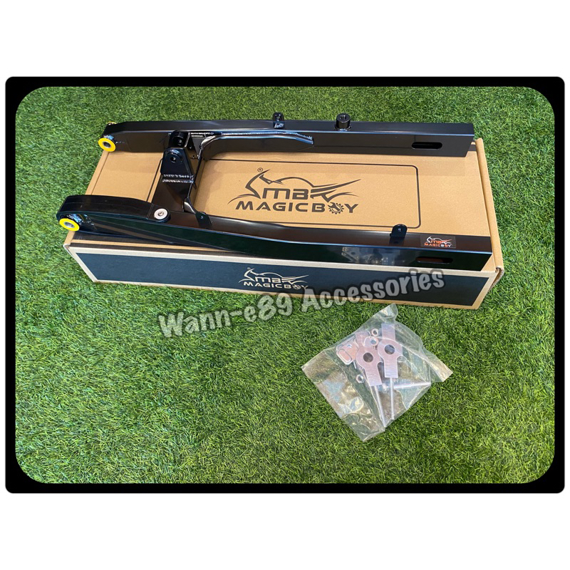 MAGIC BOY SWING ARM ORIGINAL Y15ZR BLACK (LENGHT EXTRA 2inch) | Shopee ...