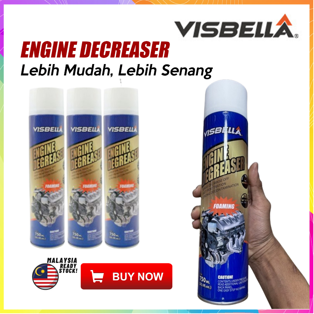 FOAM CUCI ENJIN Visbella Engine Degreaser Professional Engine Foaming