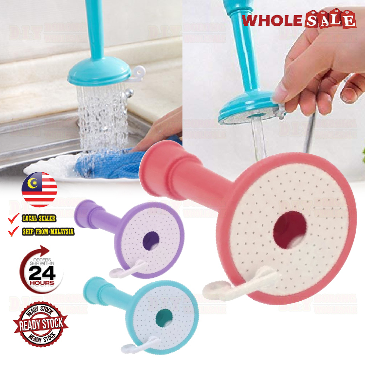 Silicone Kitchen Faucet Water Filter Sprinkler Extender Water Tap Sink ...