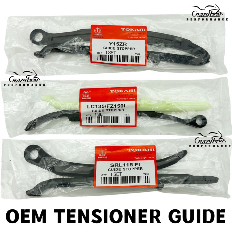 TIMING CHAIN GUARD OEM TENSIONER GUIDE STOPPER YAMAHA Y15 Y15ZR LC135 FZ150 SRL115 Fi 100 HIGH