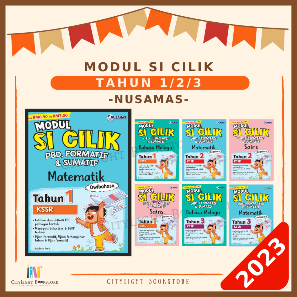 Citylight Buku Latihan Modul Si Cilik Pbd Formatif Sumatif Tahun Nusamas