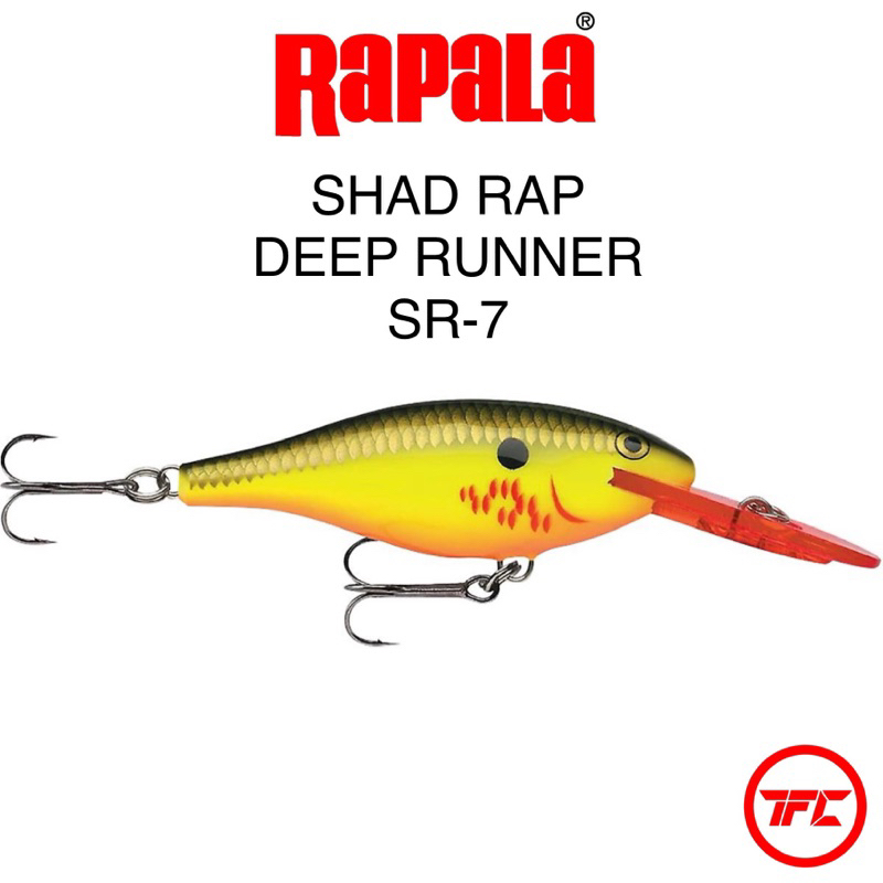 Varalica Rapala Shad Rap Deep Runner SR09 | LA Trofej