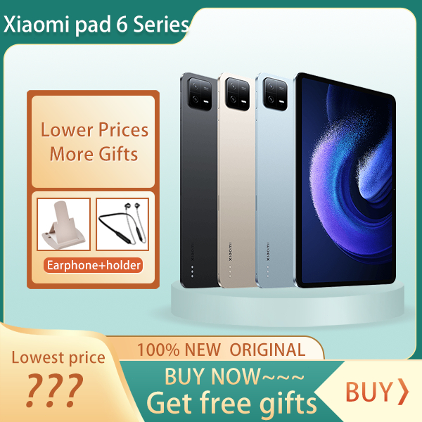 2023 XIAOMI Mi Pad 6 Pro Tablet PC 11-inch 144Hz 2.8K Display Snapdragon 8+  Gen1