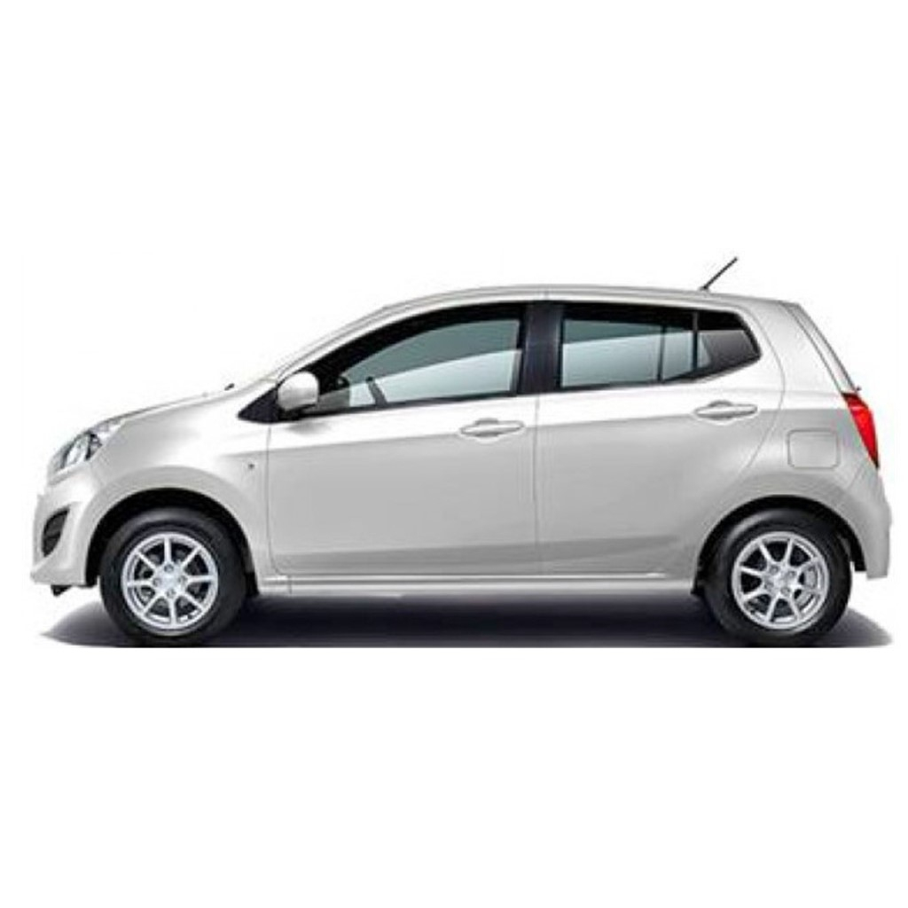 Perodua Axia 1st Generation SE Spoiler LED Ducktail Body Kit With Paint ...
