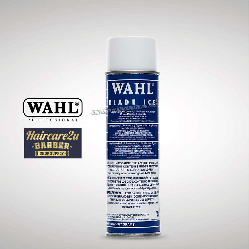400ml Wahl Blade Ice 5 in 1 Clipper Cool Care Coolant Spray Shopee