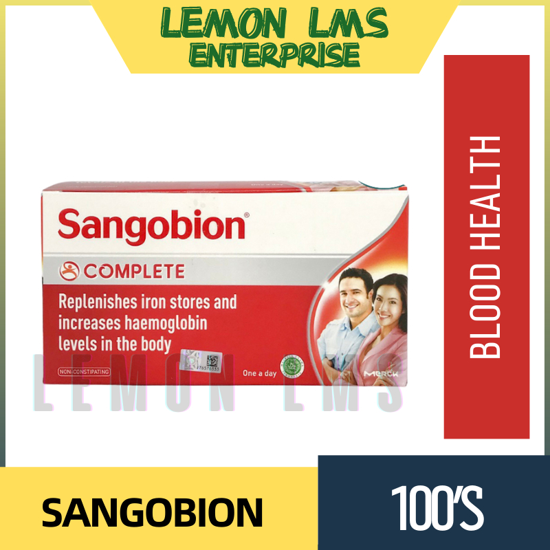 Sangobion Complete 100 capsules (25 STRIP X 4 CAP) Shopee Malaysia