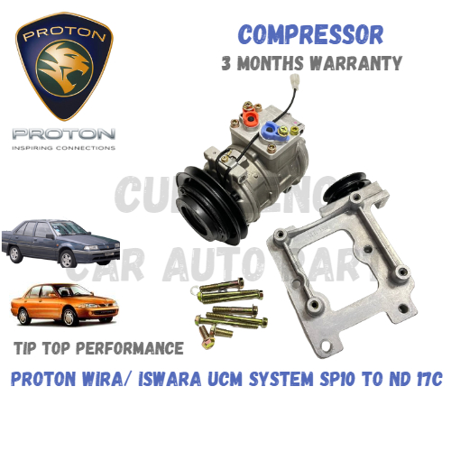 3 Month Warranty PROTON WIRA / ISWARA UCM SYSTEM SP10 to ND 17C Car Air